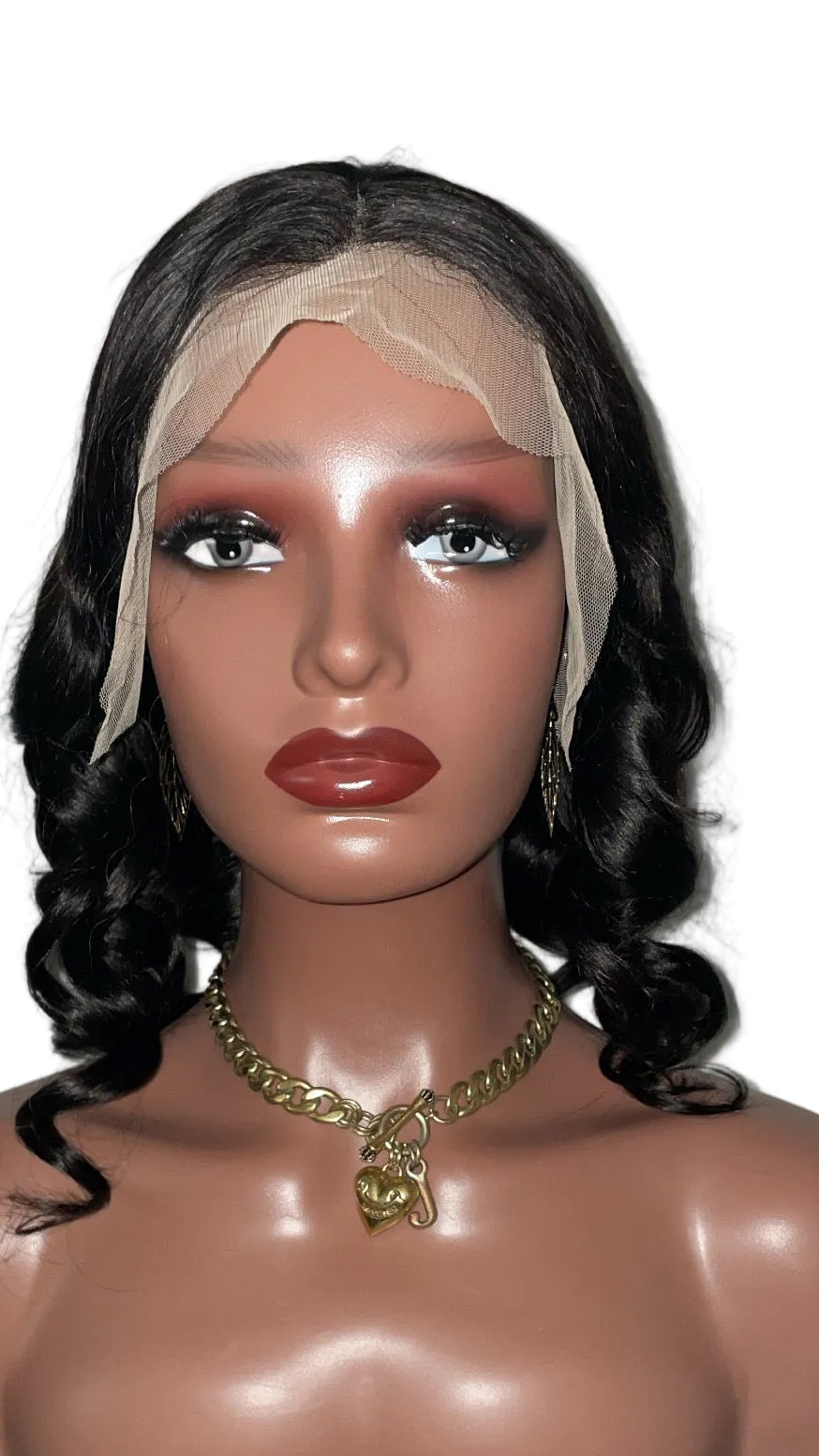 BRBL HD Wavy Hair Bob Wig