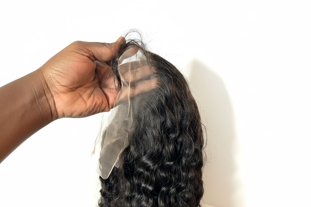 BRBL 13x4 Water Wave Lace - Transparent Wig