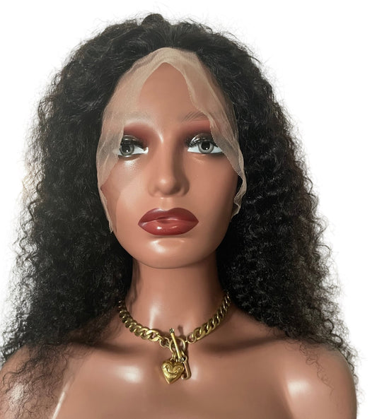 BRBL 13x4 Water Wave Transparent Lace Wig - Black Rose Bundles Luxe